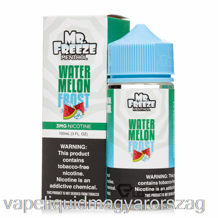 Görögdinnye Frost - Mr Fagyasztás - 100 Ml 6 Mg Vape E Cigi